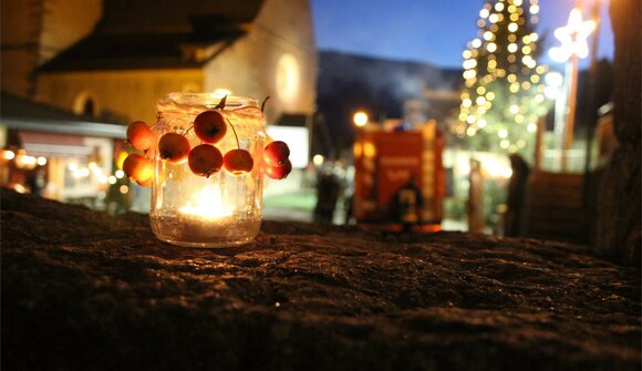 Christmas market in Parcines