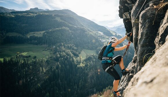 Klettersteig Stuller Wasserfall