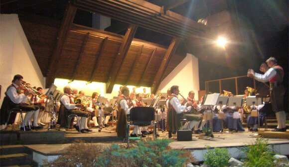 Concert of the music band