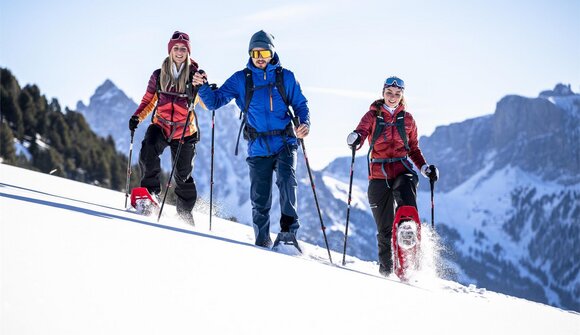 Snowshoeing - Sëurasas