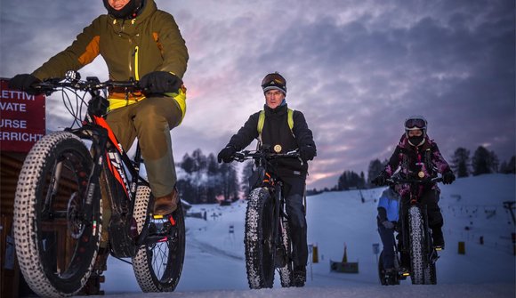 Abendliche E-bike Tour mit Hüttenabend