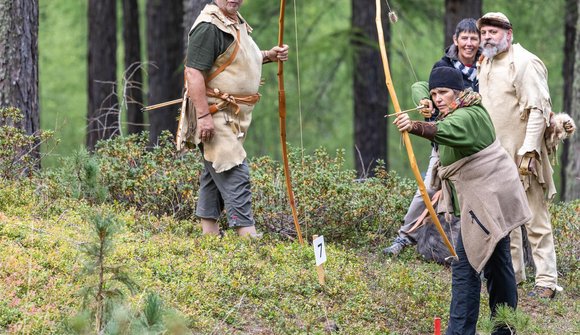 Championship for prehistoric Archery