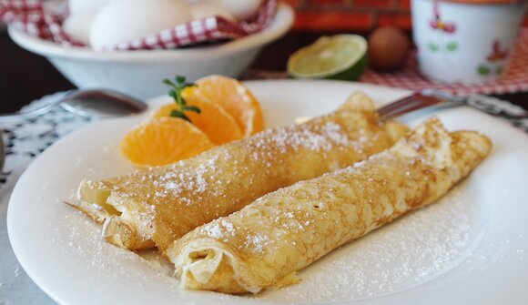 Colazione sulla malga Berger