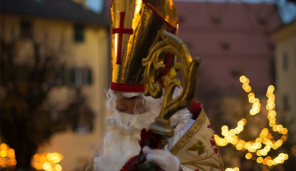 St. Nicholas parade in Termeno