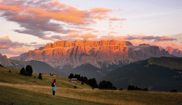 “Alpenglow“ a natural spectacle