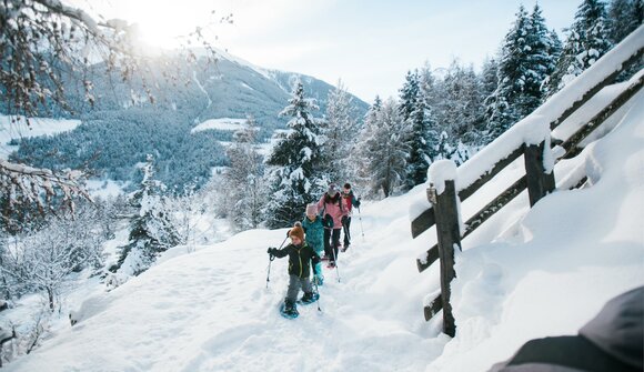 Schneeschuhwanderung im Nationalpark