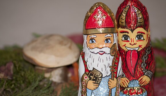 Besuch des Hl. Nikolaus in Moena