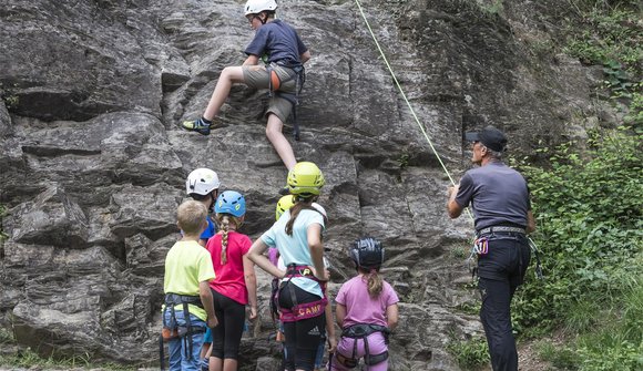 Corso d'arrampicata per bambini