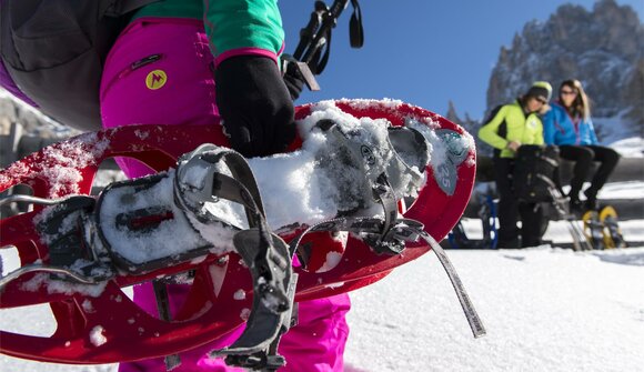 Snowshoe tour Passo Nigra